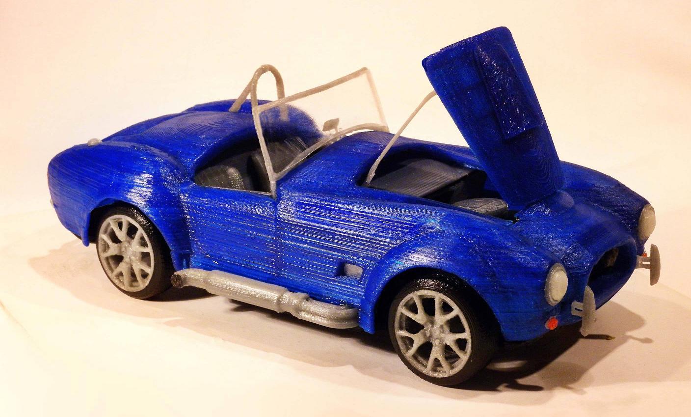 make a 3d car model